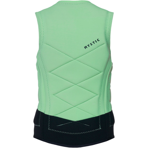 Mystic Womens Juice Front Zip Wake Impact Vest 35005.240221 - Lime Green